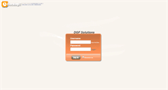 Desktop Screenshot of dgf-solutions.clockingit.com