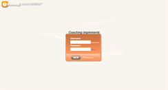 Desktop Screenshot of coachingimplements.clockingit.com