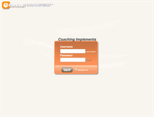 Tablet Screenshot of coachingimplements.clockingit.com