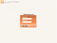 Tablet Screenshot of 360training.clockingit.com