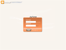 Tablet Screenshot of joytunes.clockingit.com