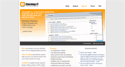 Desktop Screenshot of clockingit.com